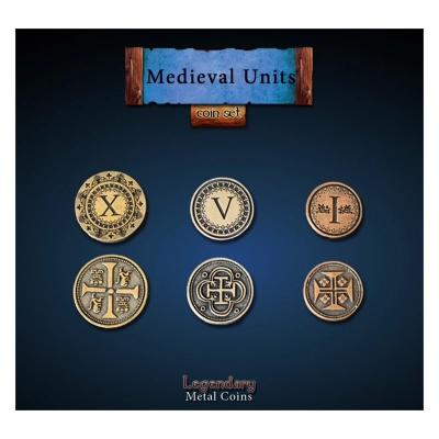 Medieval Units Coin Set (24 Stück)