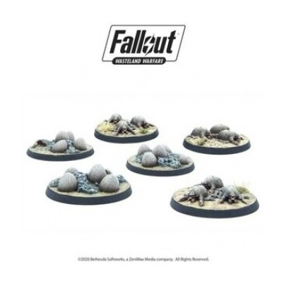 Fallout: Wasteland Warfare - Wasteland Creatures: Mirelurk Hatchlings + Eggs - EN