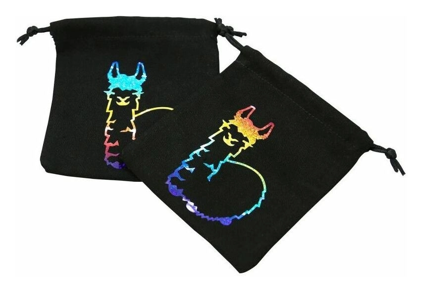Fabulous Llama Würfelbeutel Rainbow