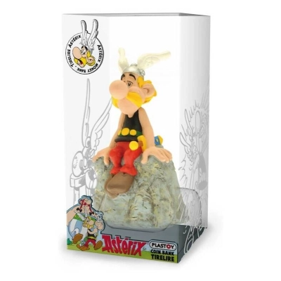 Asterix auf Felsen - Sparschwein