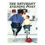 The Runaway - The Saturday Evening Post - Norman Rockwell