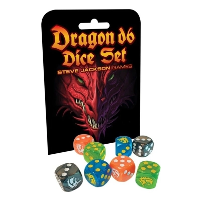Dragon D6 Dice Set (6)