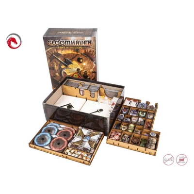 e-raptor - Sortiereinsatz für Gloomhaven - Die Pranken des Löwen (Jaws of the Lion)