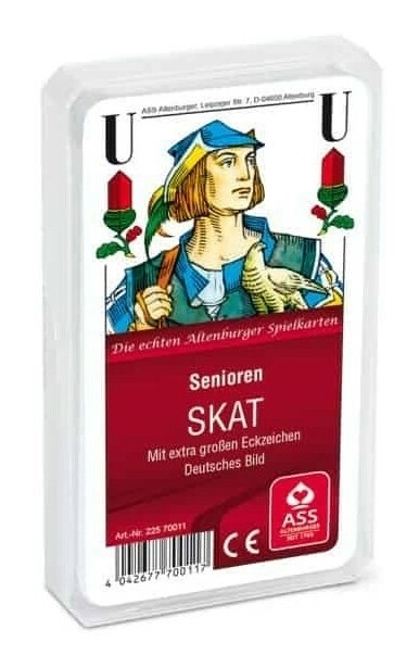 Skat - Senioren - Deutsches Bild, Kornblume