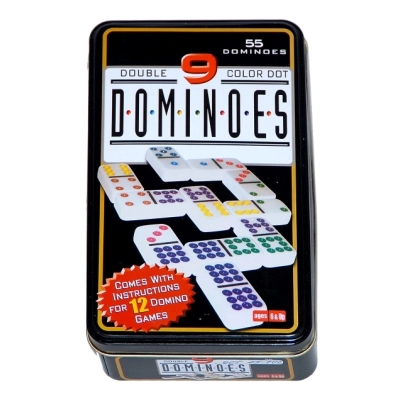 Domino Color 9, 55 Steine