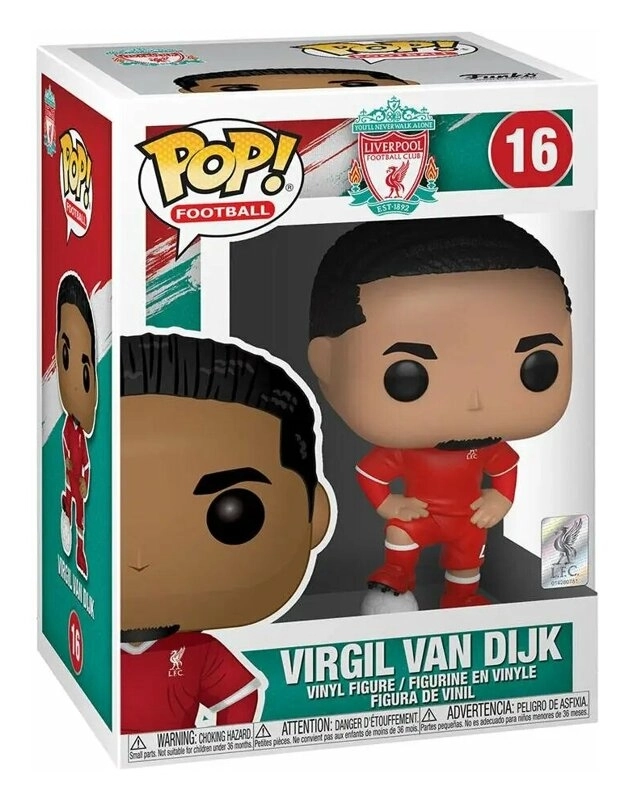 Funko POP! Football: Virgil Van Dijk - FC Liverpool