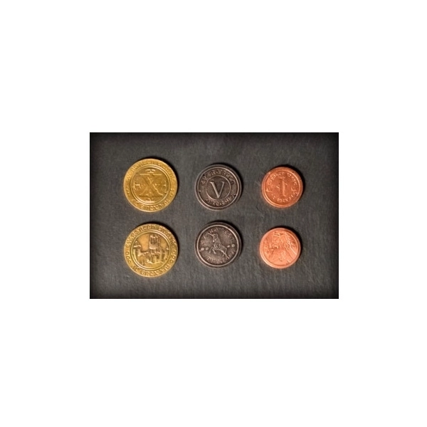Set of 50 Metal Medieval Coins