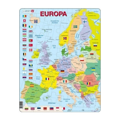 Lernkarte - Europa (politisch)