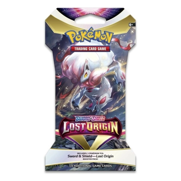 Pokémon SWSH Lost Origin Sleeved Booster Pack (Hisuian Zoroark) - EN