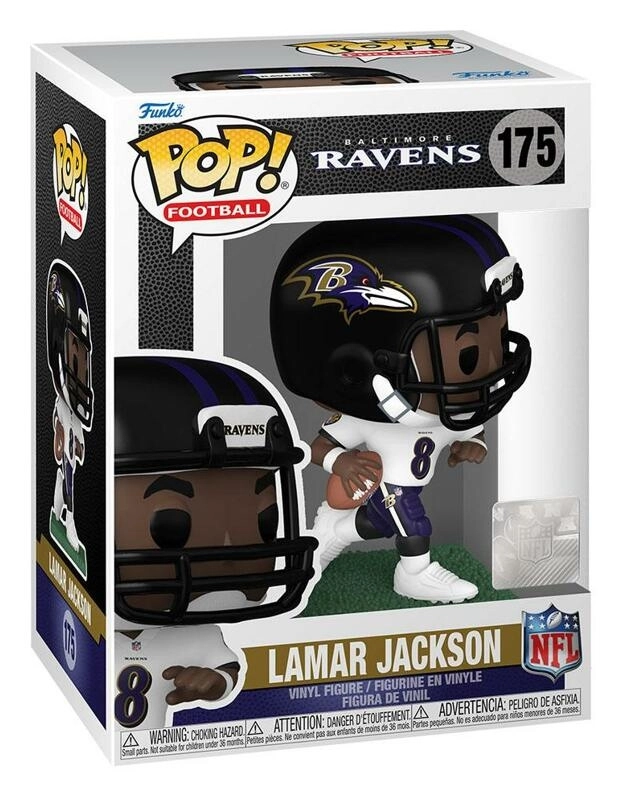 Funko POP! NFL: Ravens - Lamar Jackson (Away)