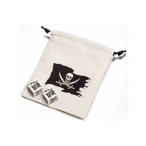 Pirate Dice & Bag (2+1)