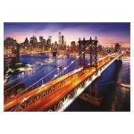 Manhattan bei Sonnenuntergang