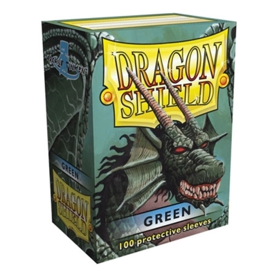 Dragon Shield Standard Sleeves - Green (100 Sleeves)
