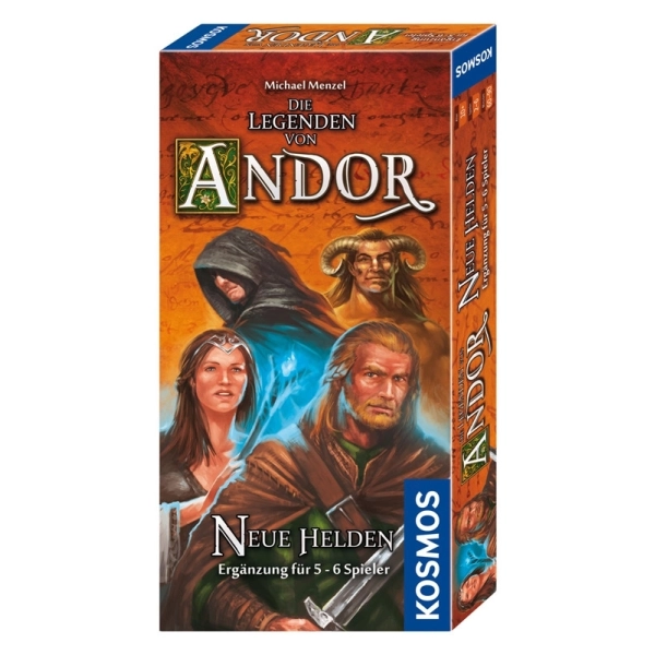 Die Legenden von Andor Ergänzung - Neue Helden