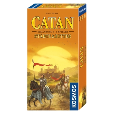 Catan Ergänzung 5-6 Spieler - Städte & Ritter