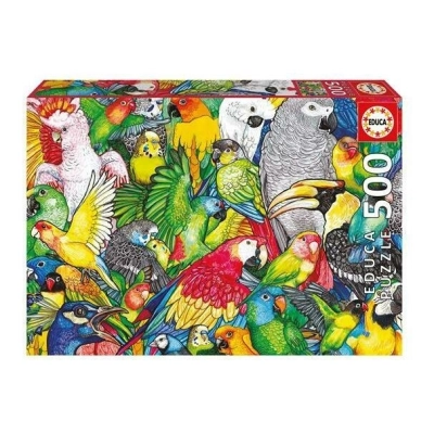Papageien (500 Teile)