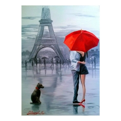 Romantik am Eiffelturm