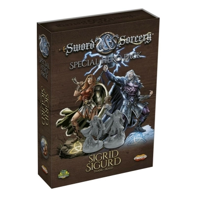 Sword & Sorcery Expansion - White/Black Monk (Genryu/Shakiko) Hero Pack - EN