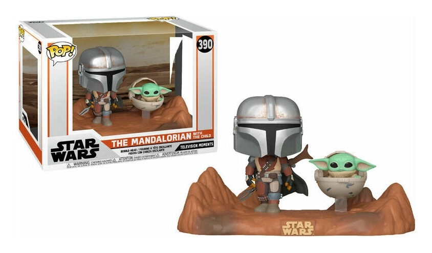 POP! Moment Star Wars - Mandalorian & Child