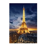 Beleuchteter Eiffelturm