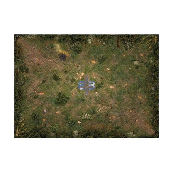 Mage Wars Arena Straywood Forest Playmat