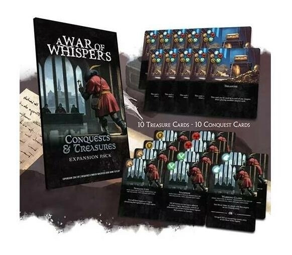 A War of Whispers: Conquests and Treasures Pack - Expansion - EN
