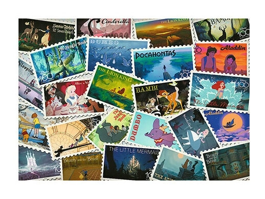 Briefmarken Sammlung - Disney 100 Jahre Collection