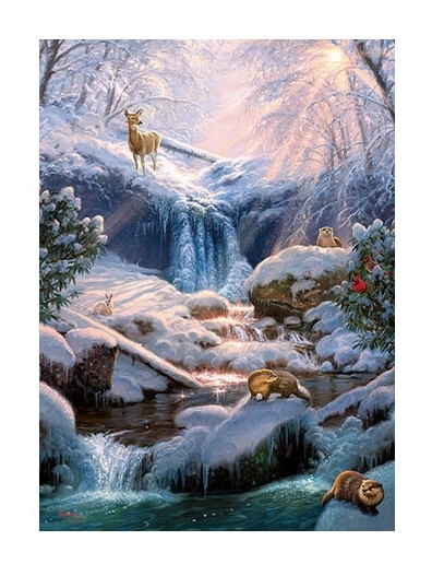 Mystic Falls im Winter