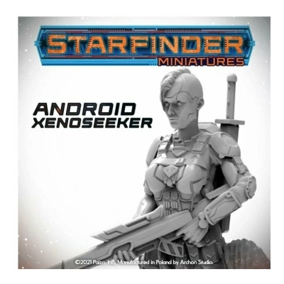 Starfinder Miniatures: Android Xenoseeker - EN