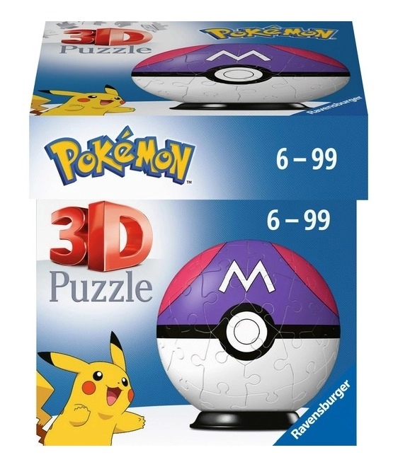 3D Puzzleball - Pokémon Meisterball