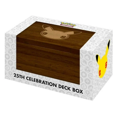 Pokémon 25th Anniversary Celebration Deck Box