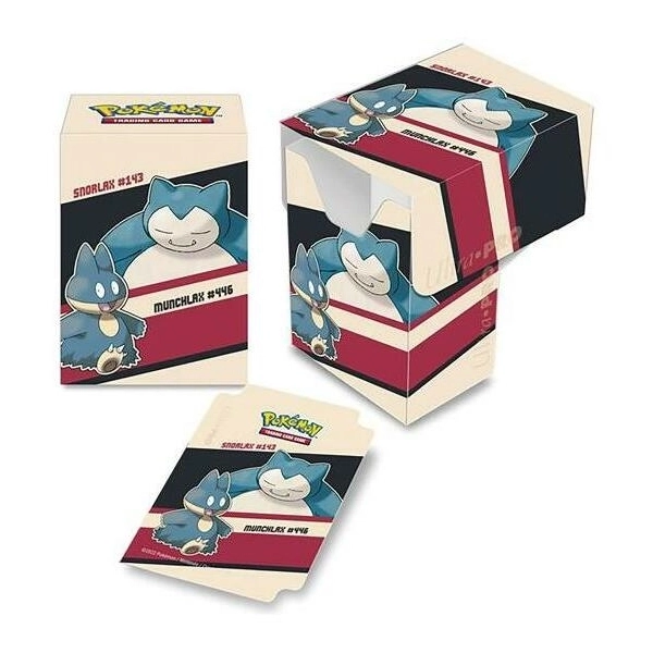 Snorlax & Munchlax Full View Deck Box for Pokémon