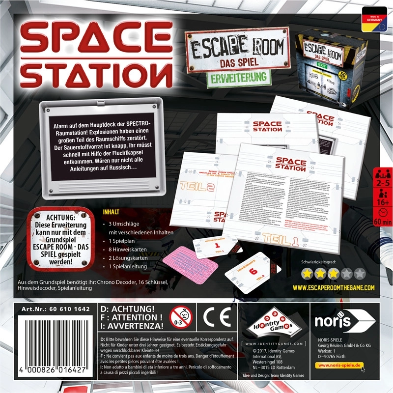 Escape Room Erweiterung - Space Station