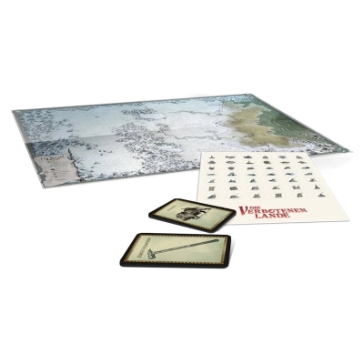Die Verbotenen Lande – Die Frostweiten: Karte & Spielkarten