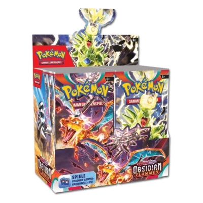 Pokémon KAPU03 - Obsidian Flammen - Display (36 Booster) - DE