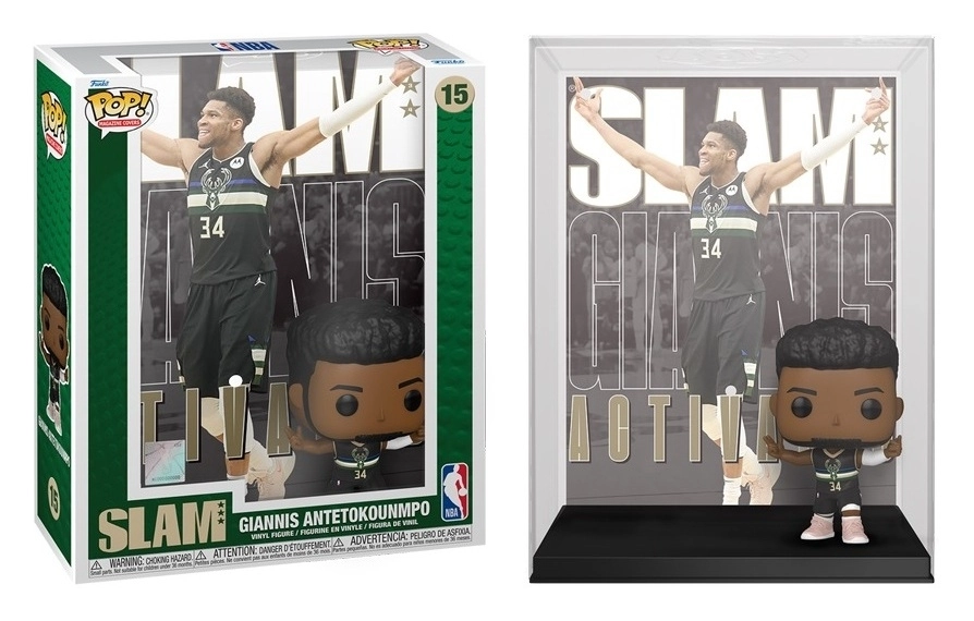 NBA POP Cover Giannis Antetokounmpo/Milwaukee Buck