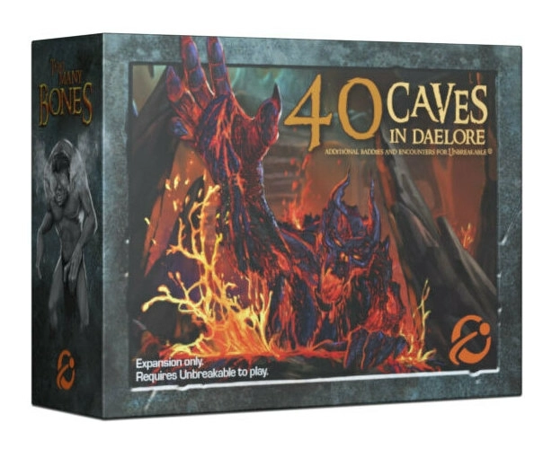 Too Many Bones 40 Caves in Daelore - EN