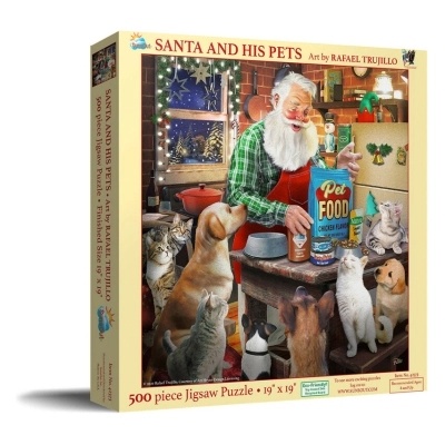 Santa and His Pets - XXL Teile