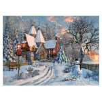 Landhaus im Weihnachtsglanz - Dominic Davison