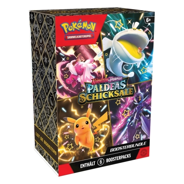 Pokémon SV04.5 - Paldeas Schicksale Booster Bundle - DE