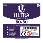 Shield Ultra Matte - 100 Sleeves (80 x 80 mm)