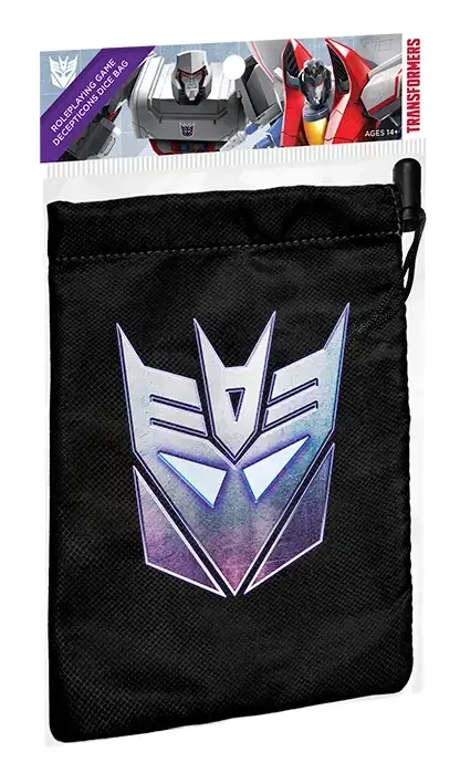 Transformers RPG Decepticon Dice Bag