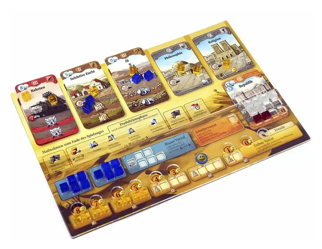 Board Game Mini Organizer: Through the Ages (4 Stück)