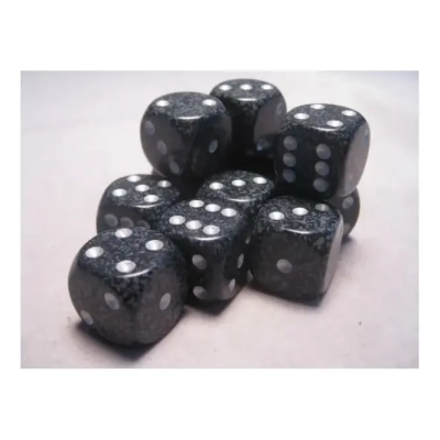 Dice Sets Ninja Speckled 16mm d6 (12)