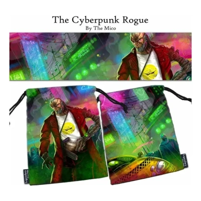 The Cyberpunk Rogue XL Legendary Dice Bag