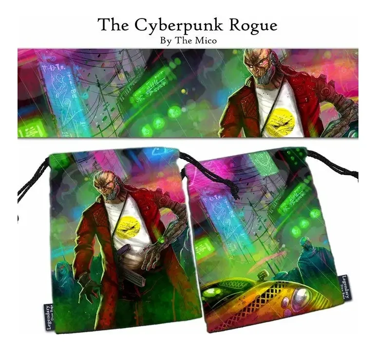 The Cyberpunk Rogue XL Legendary Dice Bag