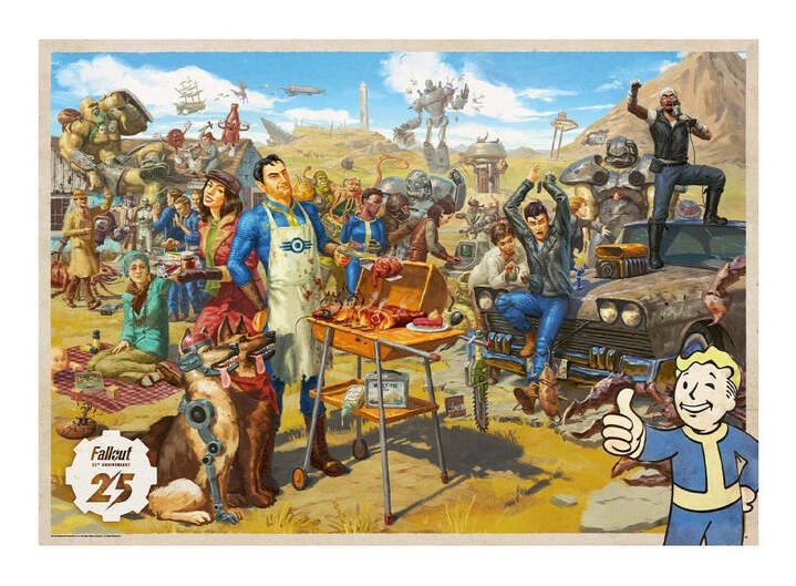 Gaming Puzzle: Fallout 25th Anniversary Puzzle