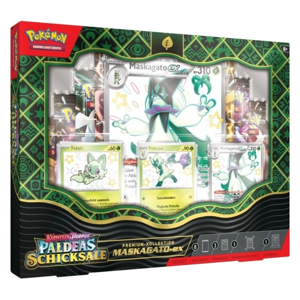 Pokémon Maskagato ex Premium Kollektion SV04.5 - DE