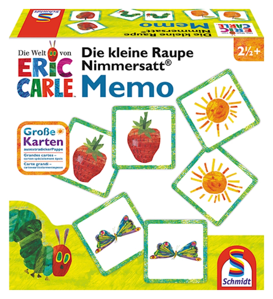 Die kleine Raupe Nimmersatt, Memo