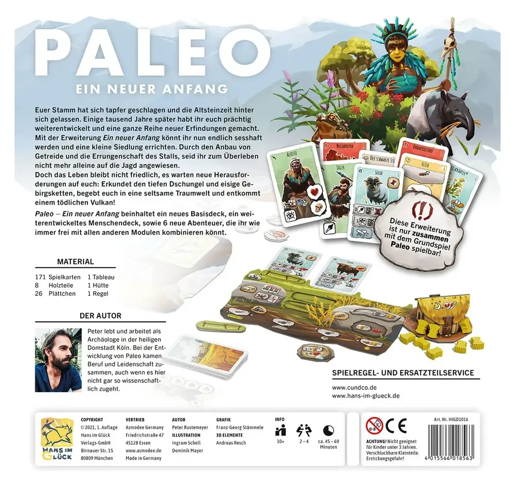 Paleo Erweiterung - Ein neuer Anfang